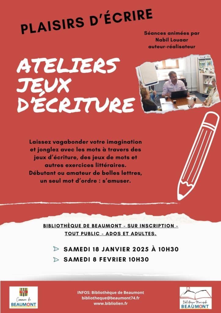 Bib_AfficheAtelierEcriture2025