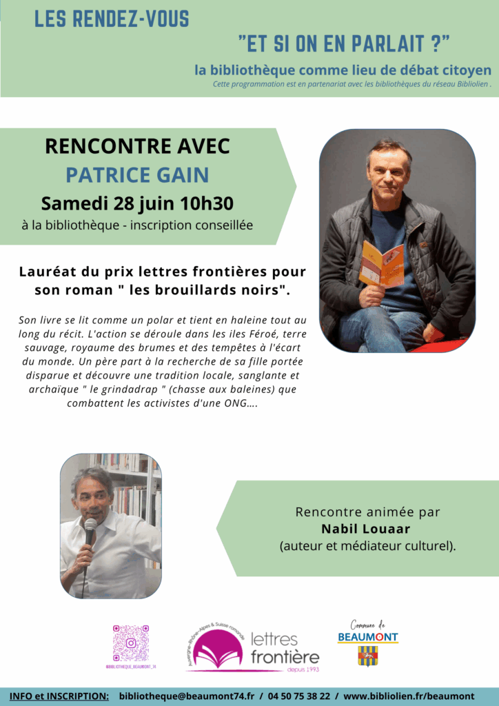 Affiche Patrice Gain2025
