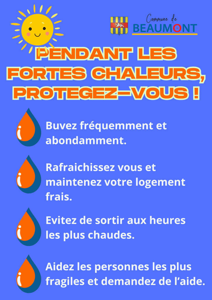 affiche canicule