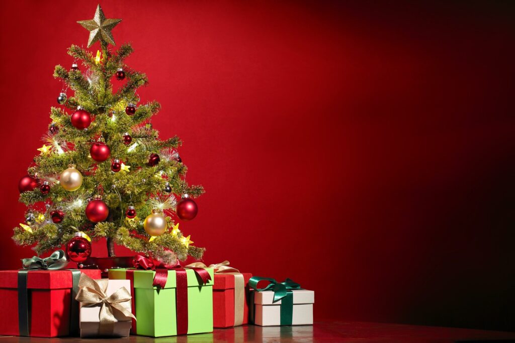 Sapin et cadeaux