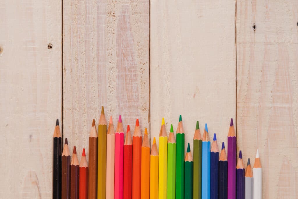 crayons de couleur