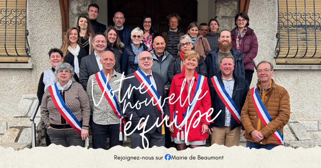 Publication site internet nouveau conseil municipal